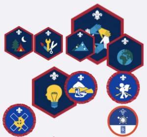 Autumn Term 2022 badges worked towards